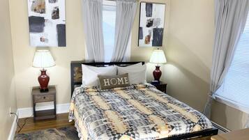 2 chambres, fer et planche Ă repasser, Wi-Fi gratuit, draps fournis