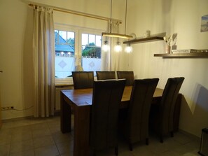 Dining - Nord-Ostsee-Nest: Apartment with sun terrace and wallbox - Nord-Ostsee-Nest (Tarp)