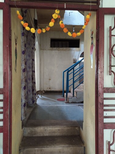 Beautiful mountain valley View in balcony