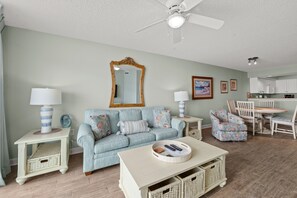 Een flatscreentelevisie