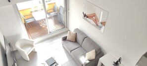 TV - Loft style apartment with Solarium on the last Floor (Cap d'Agde)