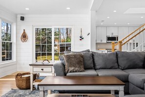 Smart TV, fireplace, books - Long Lake Retreat: Deck, Dock, BBQ, and brand-new sloped path! (Traverse City)