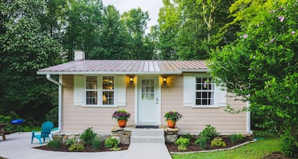 Rustic cabin at Dupont Forest