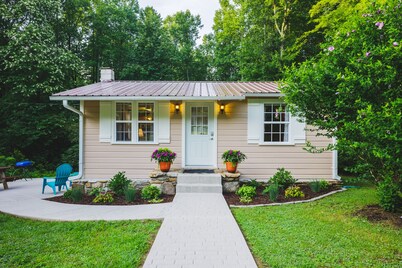 Rustic cabin at Dupont Forest