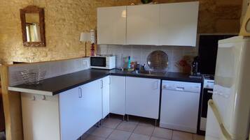 Réfrigérateur, micro-ondes, four, lave-vaisselle