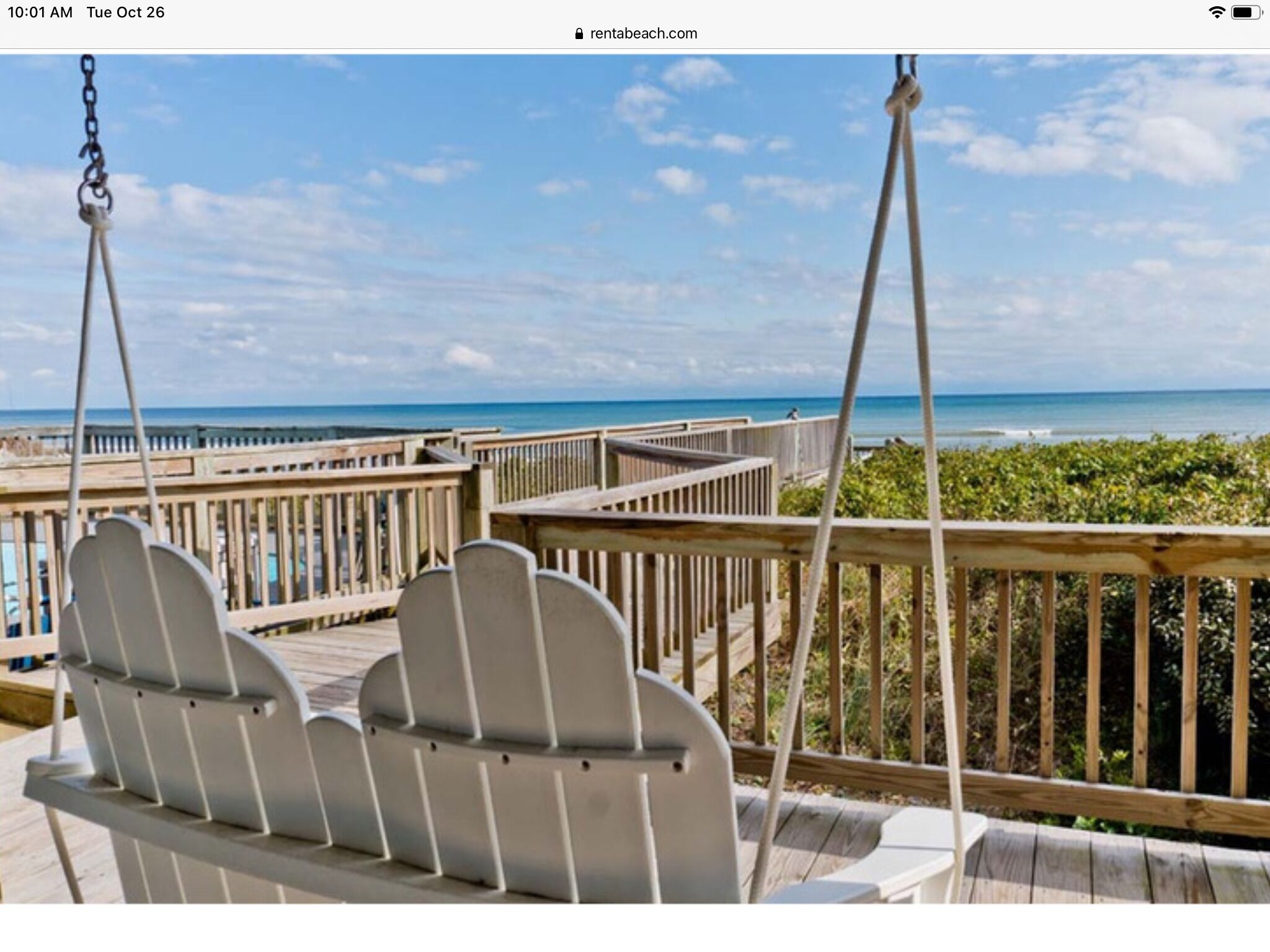Great Expectations in beautiful EI:  20% discount for weekly booking until May!