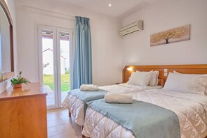 2 habitaciones, wifi gratis y ropa de cama 