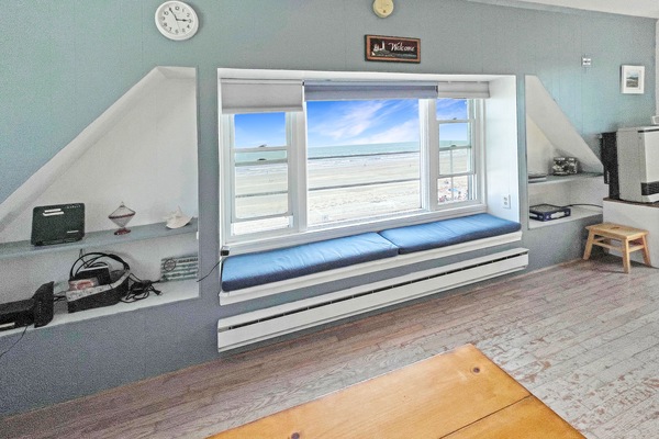 Ocean views from the family room
