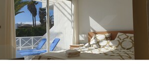 2 bedrooms, in-room safe, iron/ironing board, travel crib