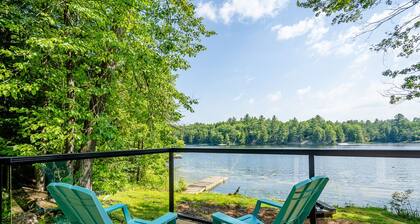 Modern Waterfront road access cottage awaits!
