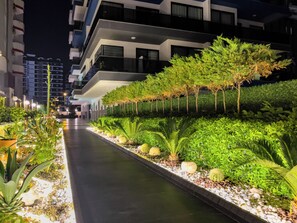 Overnattingsstedets uteområder