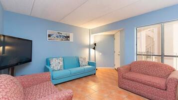 Condo, 1 Bedroom | Ruang tamu