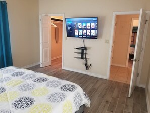 2 habitaciones, tabla de planchar con plancha y wifi gratis 