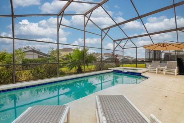 House, 4 Bedrooms | Pool | A heated pool