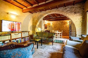 Villa, 4 camere da letto, fumatori, piscina privata | Interni