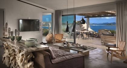 Villa in Porto Rafael, Design, Infinity Pool, Panoramic Sea View, Privacy