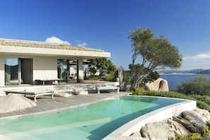 Villa, 4 Bedrooms, Patio, Pool View | Garden - Villa in Porto Rafael, Design, Infinity Pool, Panoramic Sea View, Privacy (Palau)