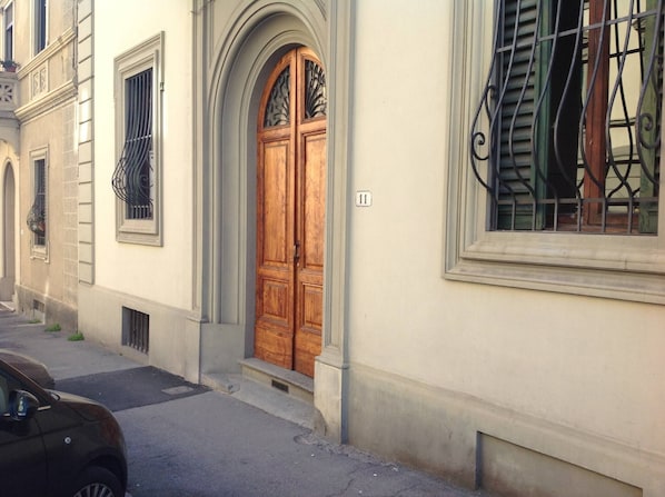 Fassade der Unterkunft