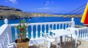 Room, 1 Bedroom, Terrace | View from property - Seaview Studio For Two Just Minutes From The Beach (Rhodes)