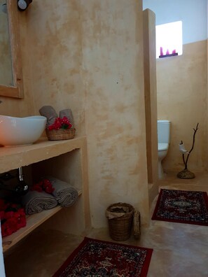 Room, 1 Bedroom, Balcony, Ocean View | Bathroom - Bb Ayla Beach House Zanzibar (Kiwengwa)
