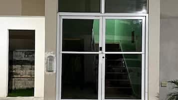 Apartment, 1 Bedroom, Patio, City View | Property entrance