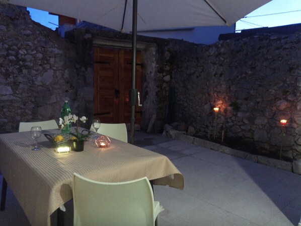 Restaurante al aire libre