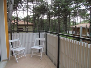 Appartement, 1 chambre, balcon, vue ville | Enceinte de l’hébergement