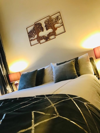 公寓, 1 间卧室, 壁炉, 花园景观 | 2 多间卧室