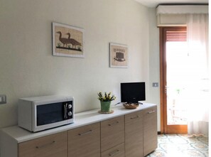 Appartamento, 1 camera da letto, balcone, vista giardino | Interni
