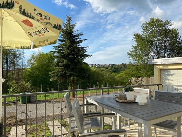 Balcony - Paganetti´s Chalet - Two Bedroom House (Breitscheid)