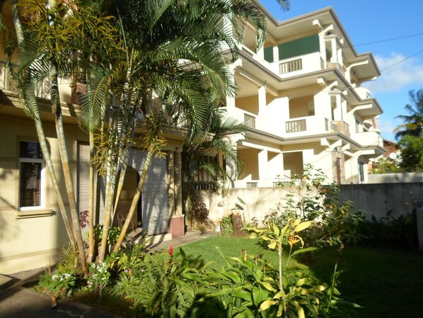 Fassade der Unterkunft