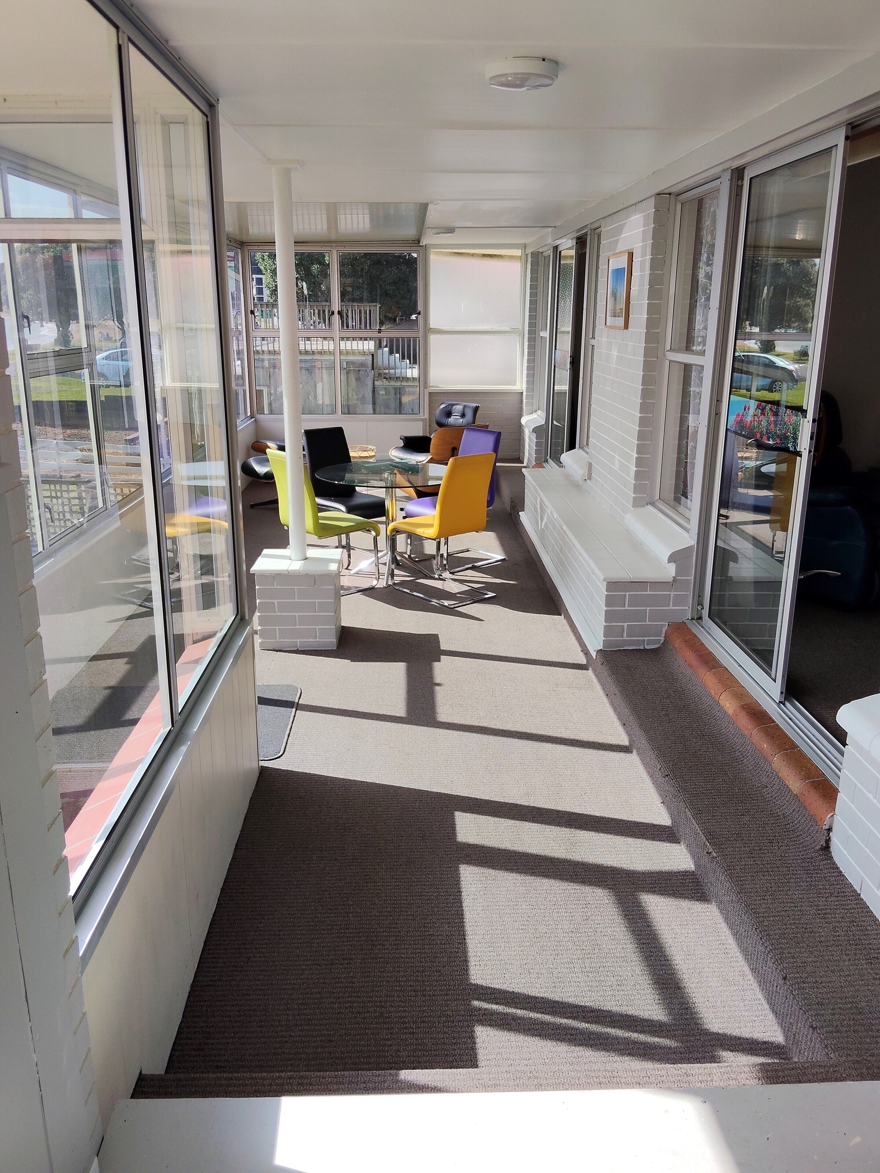 Interior entrance
