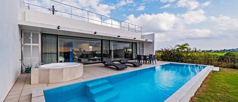 Seasonal outdoor pool