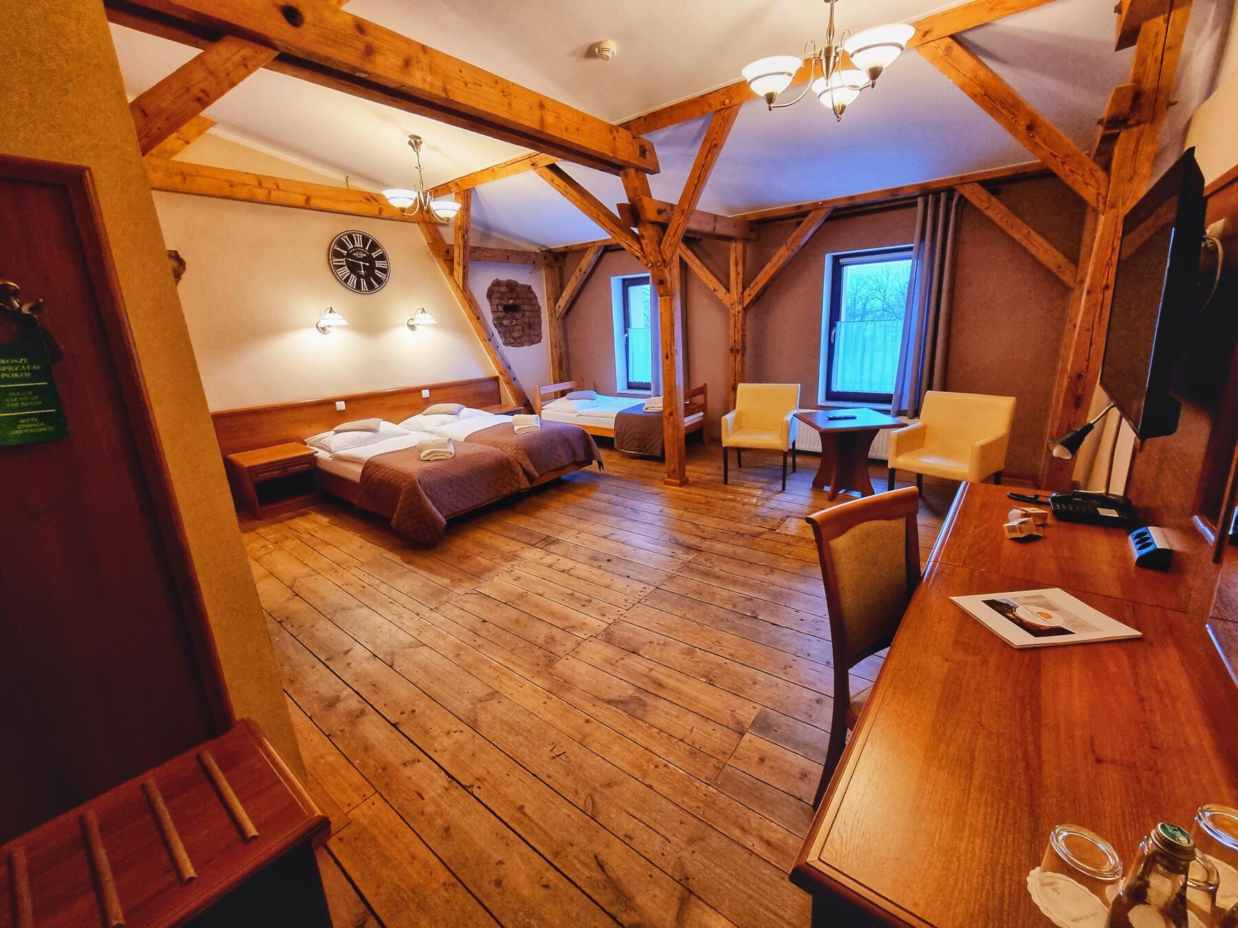 Dreibettzimmer | Wohnbereich