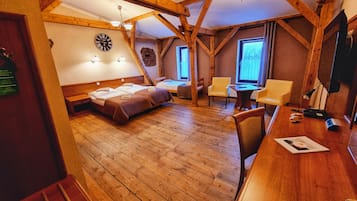 Dreibettzimmer | Wohnbereich