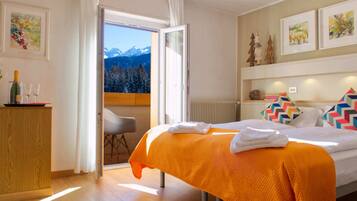 Camera Superior con letto matrimoniale o 2 letti singoli | Una cassaforte in camera, insonorizzazione, Wi-Fi gratuito, lenzuola