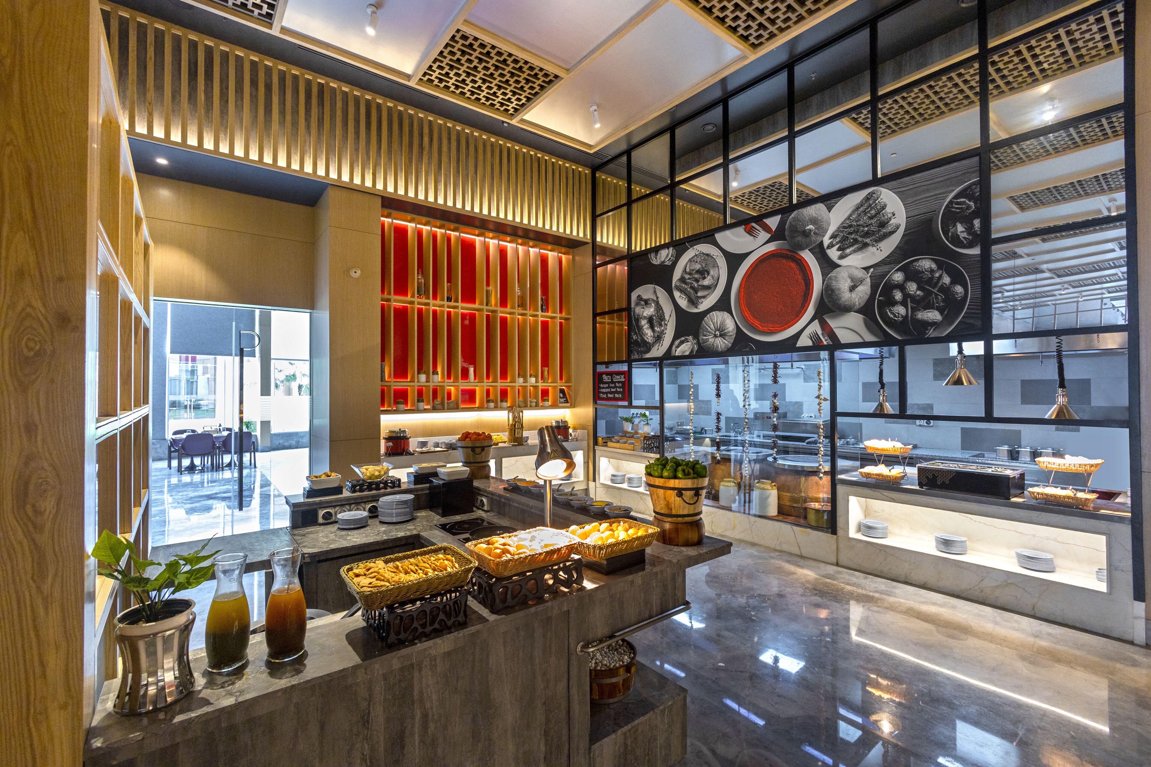 breakfast, lunch, dinner served; local and international cuisine