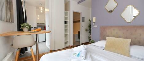 Strygejern/strygebræt, Wi-Fi, sengetøj