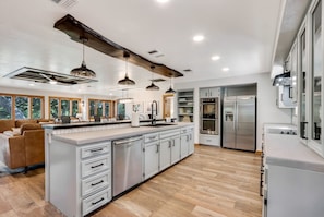 View of kitchen as you enter home looking right.