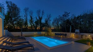 Piscine chauffée