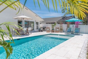 Pool - 637 Palms Oasis | Heated Private Pool | Walk2Beach (Naples)