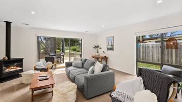 TV, fireplace, Netflix, streaming services