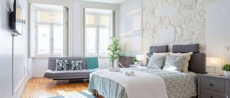 1 sovrum, wi-fi och sängkläder