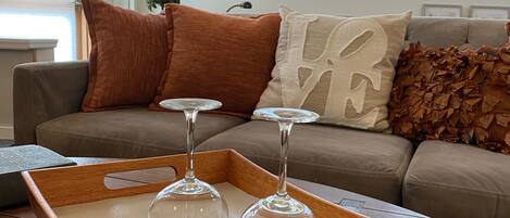 Smart TV, video games, DVD player, books