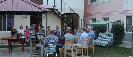 Opções para refeição ao ar livre