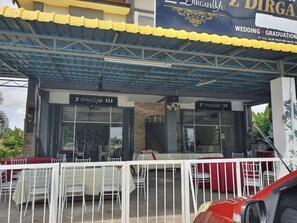 Fassade der Unterkunft