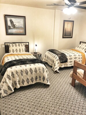4 chambres, draps fournis