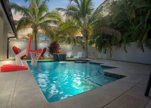 Außenpool, beheizter Pool