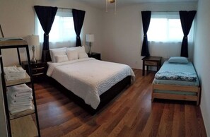 2 soveværelser, strygejern/strygebræt, Wi-Fi, sengetøj