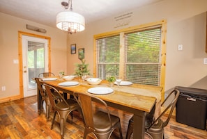 Dining - Spacious Mountain Retreat – Steps from Dollywood! Sleeps 18, Hot Tub, Nerf Wall! (Sevierville)